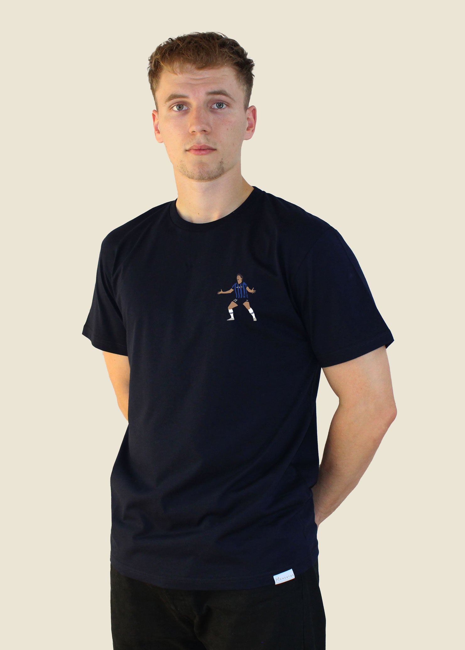 fodboldtrøje diego milito inter italien champions league t-shirt