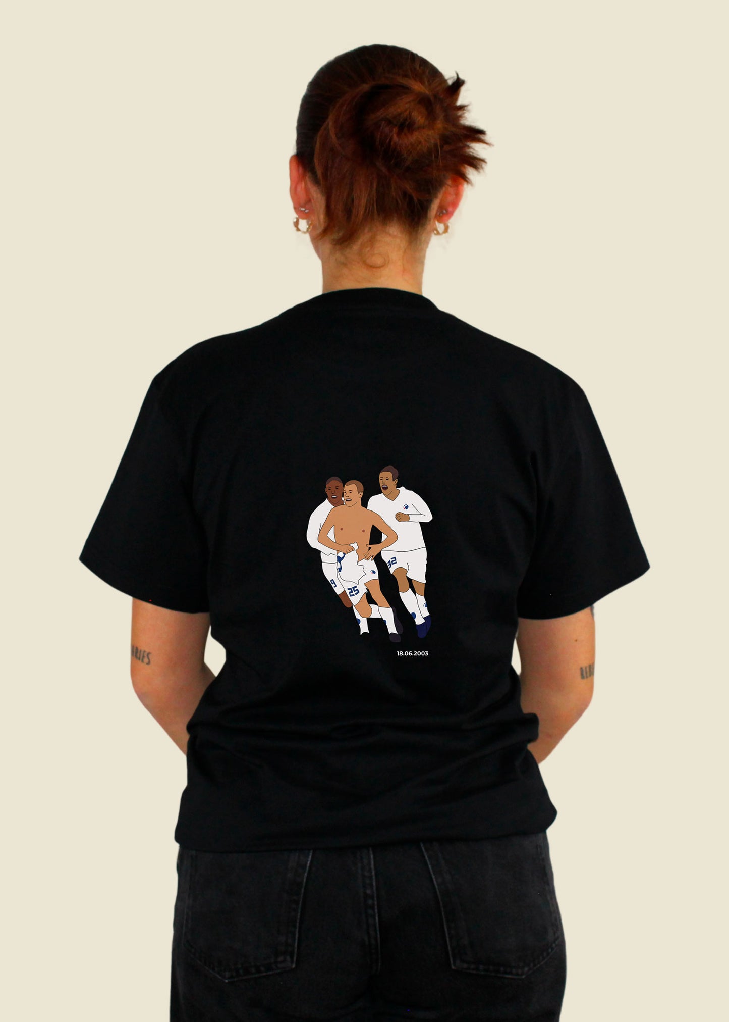 fodboldtrøje hjalte bo nørregaard fck danmark superliga t-shirt