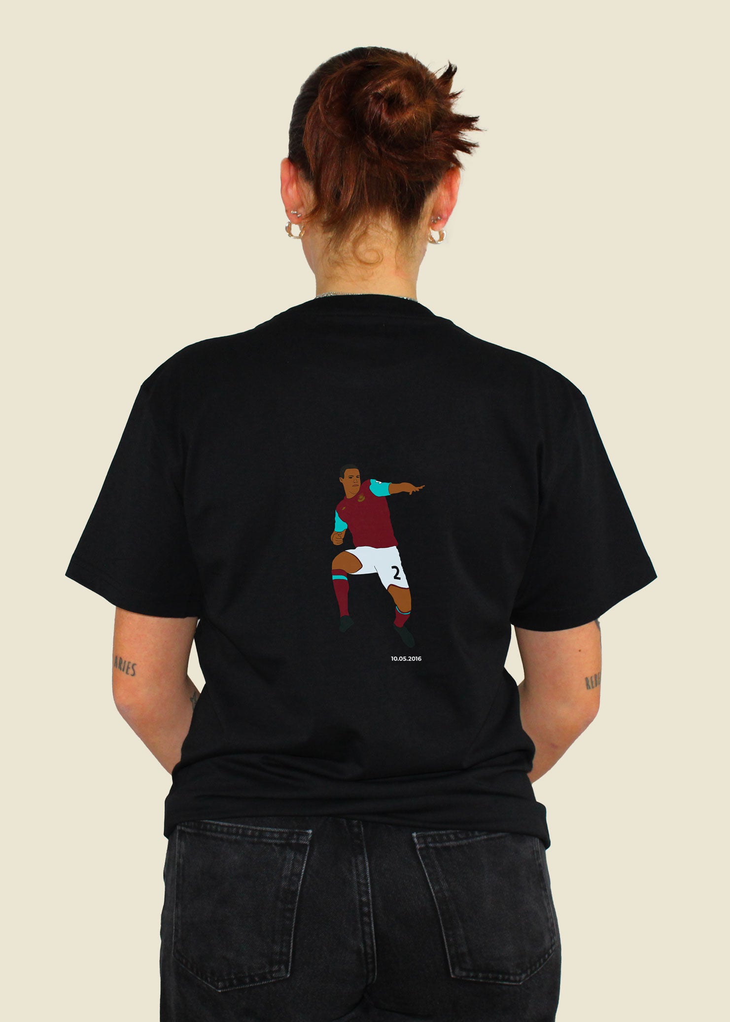 fodboldtrøje winston reid west ham england premier league t-shirt