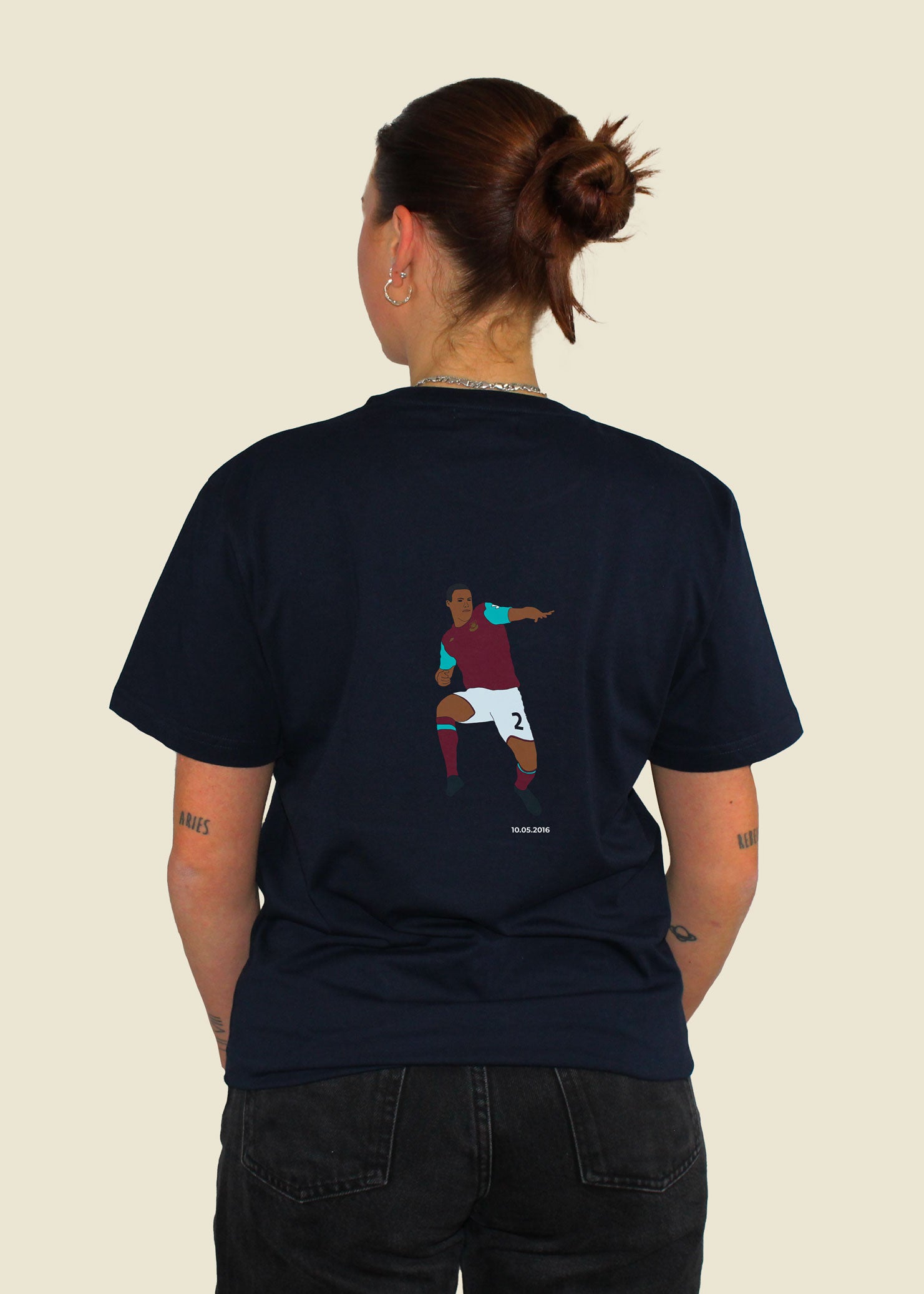 fodboldtrøje winston reid west ham england premier league t-shirt