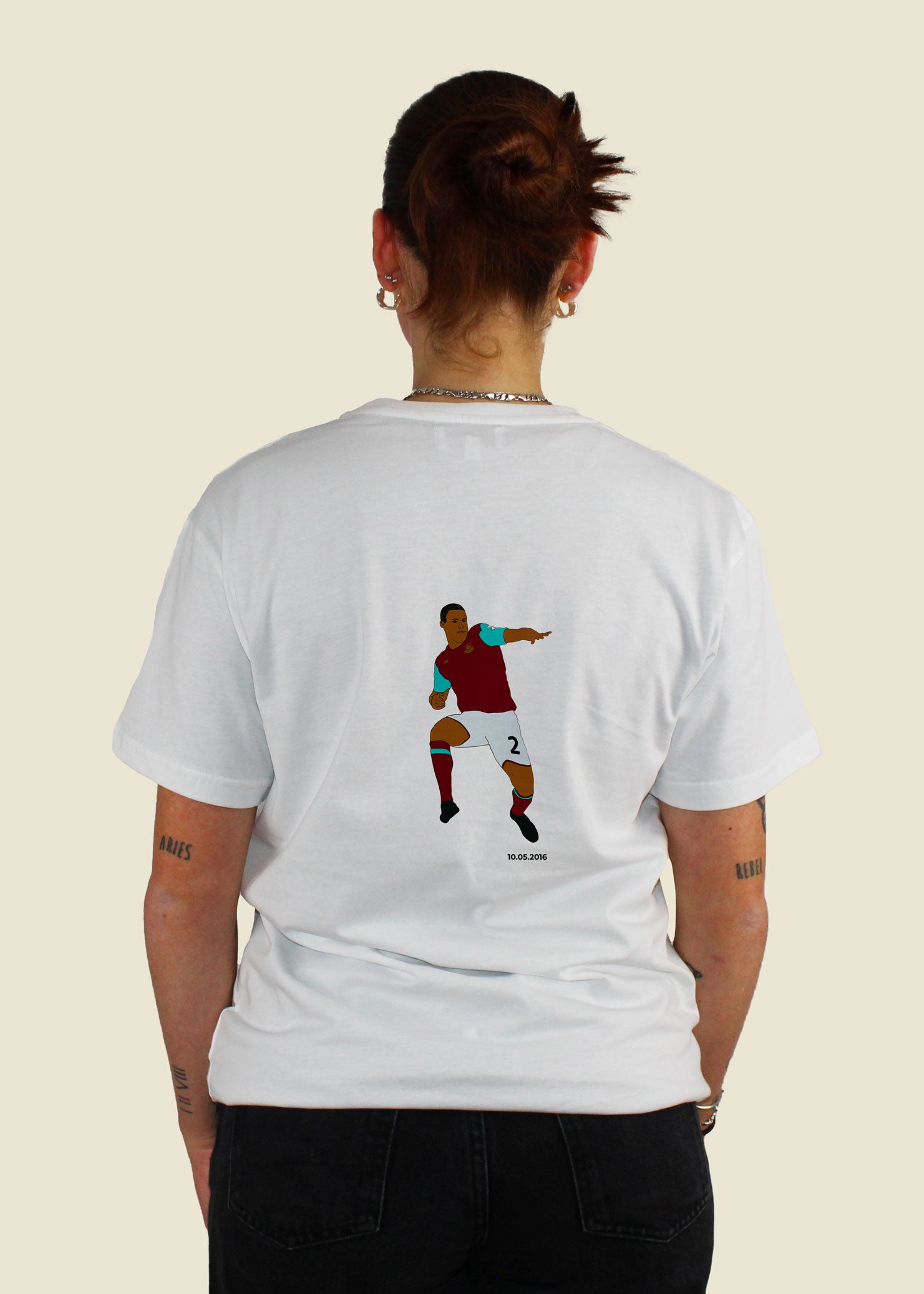 fodboldtrøje winston reid west ham england premier league t-shirt
