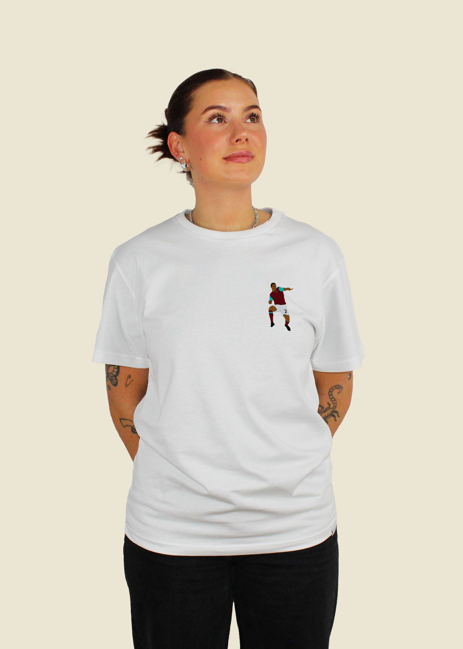 fodboldtrøje winston reid west ham england premier league t-shirt