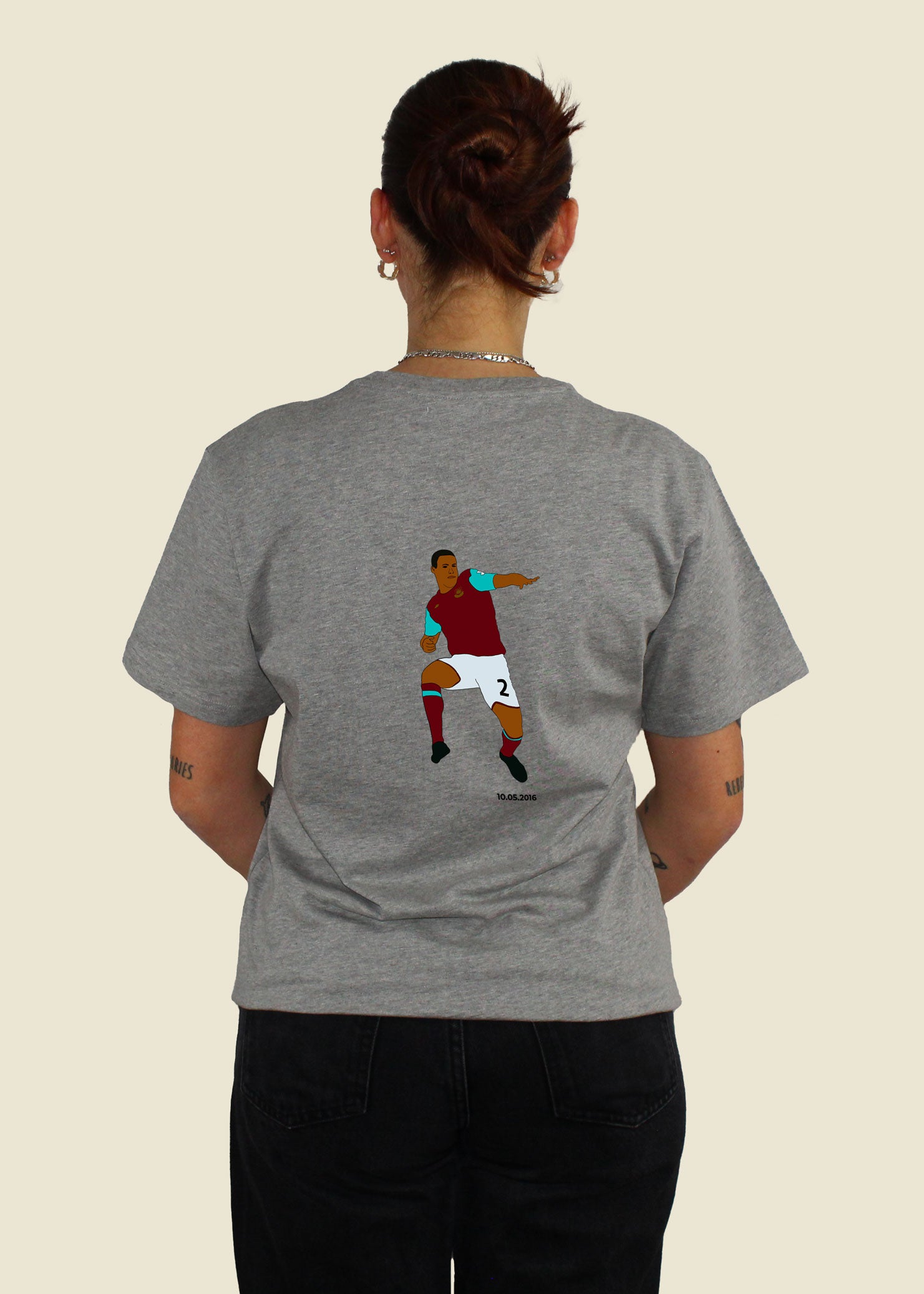 fodboldtrøje winston reid west ham england premier league t-shirt