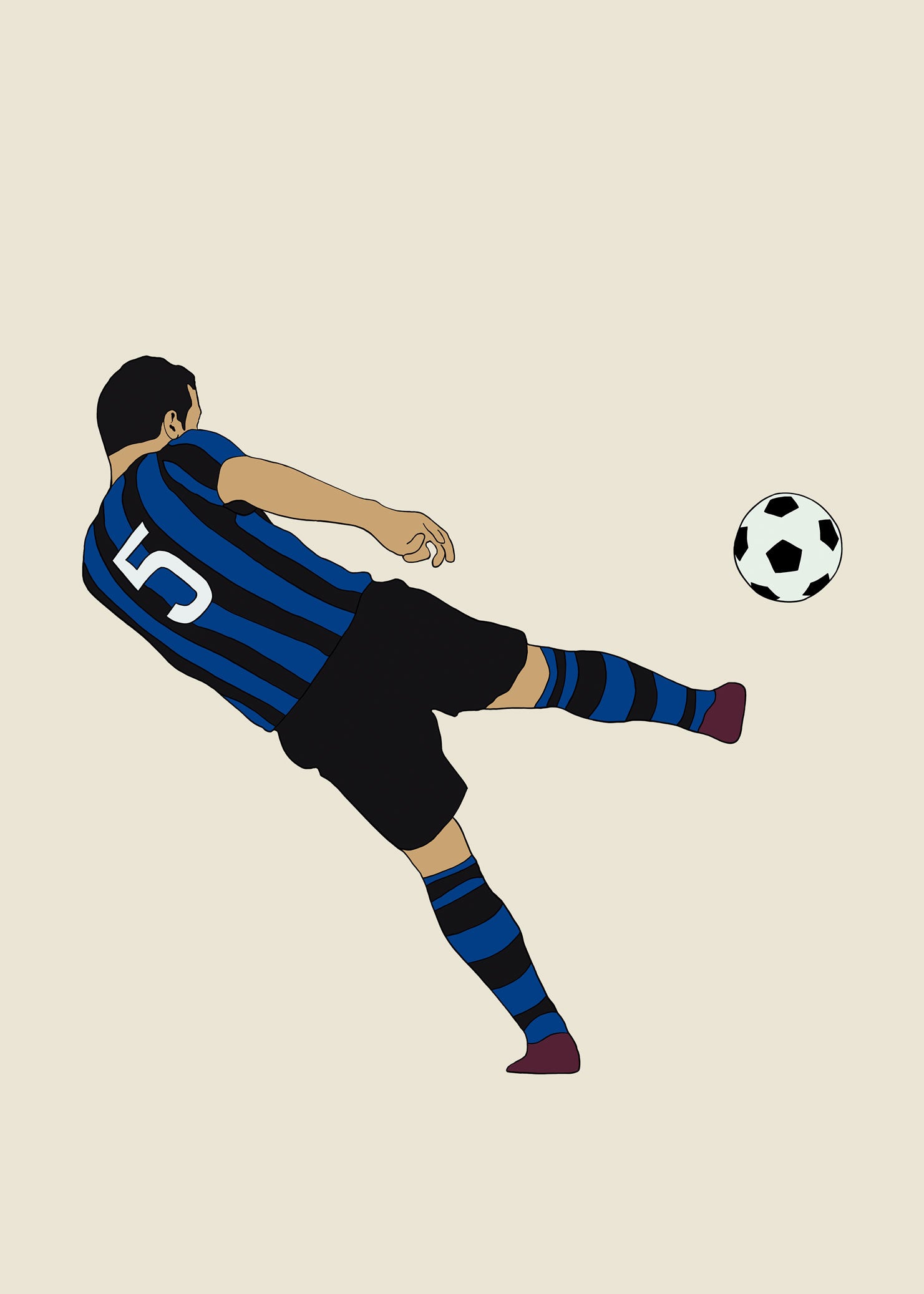 fodboldtrøje dejan stankovic inter serie a italien 